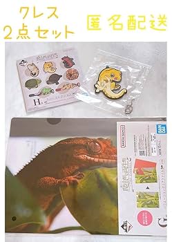Amazon.co.jp: 一番くじ 爬虫類 両生類 G H賞 クレス 2点